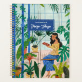 Femme tropicale en serre (Devant)