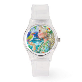 Femme tropicale eWatch Montre