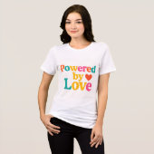 Femme Tshirt Blanc Motivant (Recto plein)