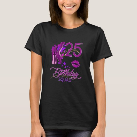 Femmes 25e Anniversaire Escouade talons hauts (Devant)