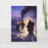 Femmes à la carte de Pâques vide de tombe (Devant)