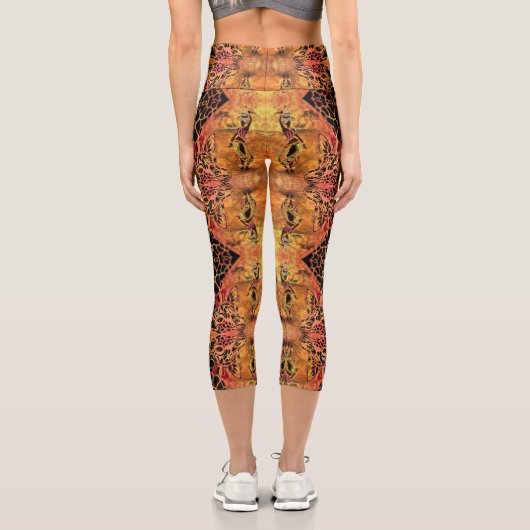 Femmes africaines et Leggings de girafe (Verso)