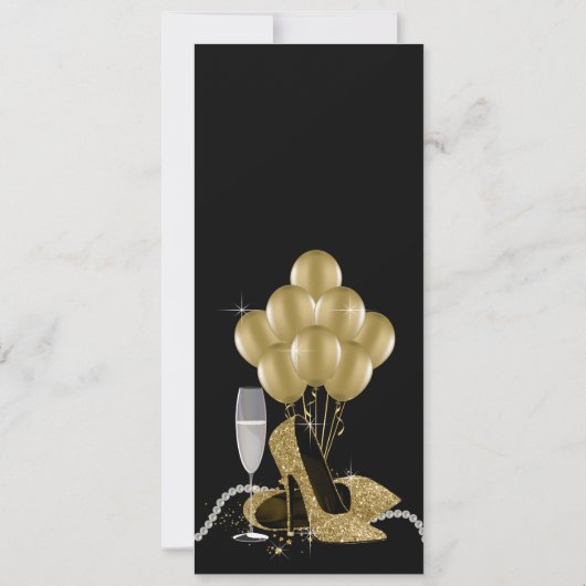 Femmes Anniversaire Menu Programmes (Dos)