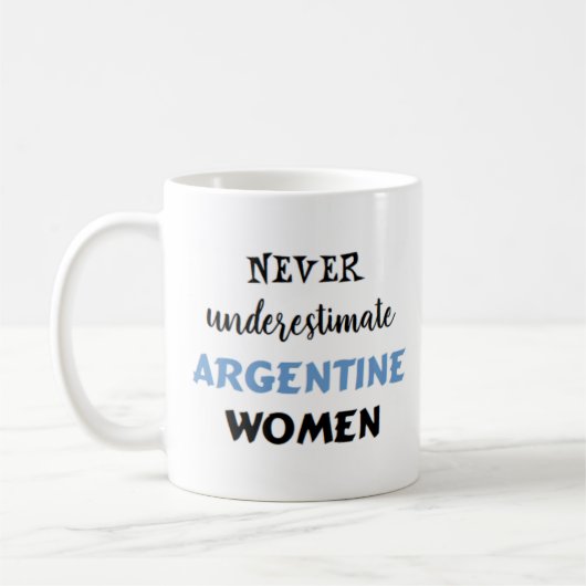 femmes argentines tasse à café (Gauche)