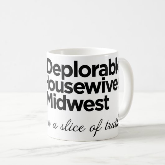 Femmes au foyer déplorables de la tasse de café de (Devant droit)