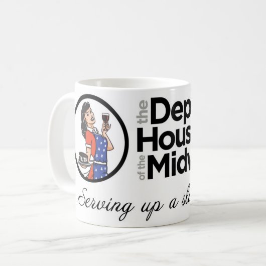 Femmes au foyer déplorables de la tasse de café de (Devant gauche)