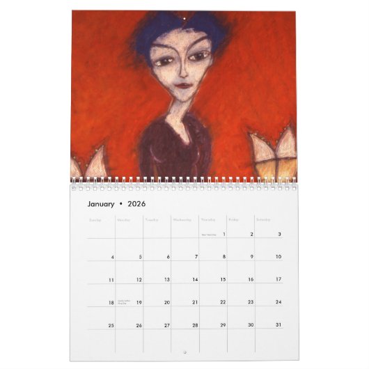 FEMMES, Calendrier 2023, Peintures, Denis Gaston A (Jan 2026)