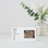 Femmes Carte de visite de poterie (Debout devant)