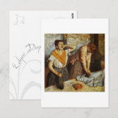 Femmes Carte postale à repasser (Devant / Derrière)