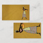 Femmes Cartes de visite d'Afrique (Devant / Derrière)