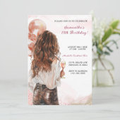 Femmes contemporaines personnalisées invitations d (Debout devant)