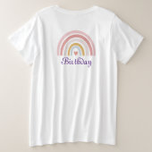 Femmes d'anniversaire customisées (Design dos)