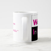 Femmes Dans Média Classique Mug 15 oz (Dos)