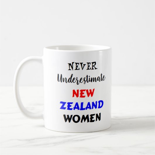 femmes de la nouvelle-zélande Mug (Gauche)