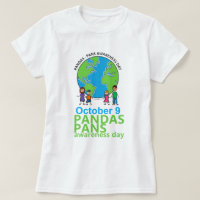 Femmes de T-shirt de jour de conscience de