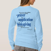 Femmes de T-shirt de prière (Dos)