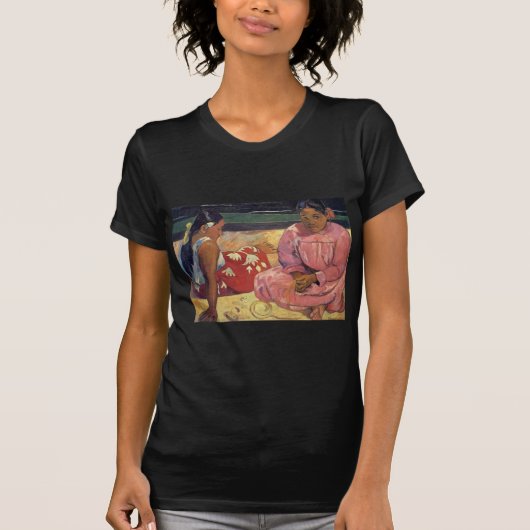 "Femmes de Tahitian sur le T-shirt de Gauguin de (Devant)