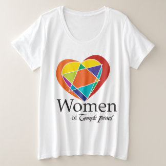 Femmes de Temple Israel Plus Taille T-shirt