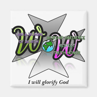 Femmes de Worth Creed Magnet