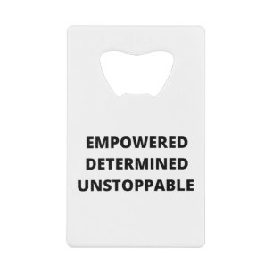 Femmes déterminées et imparables