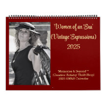 'Femmes d'une époque' ©M&B Artwork 2025 Calendrier