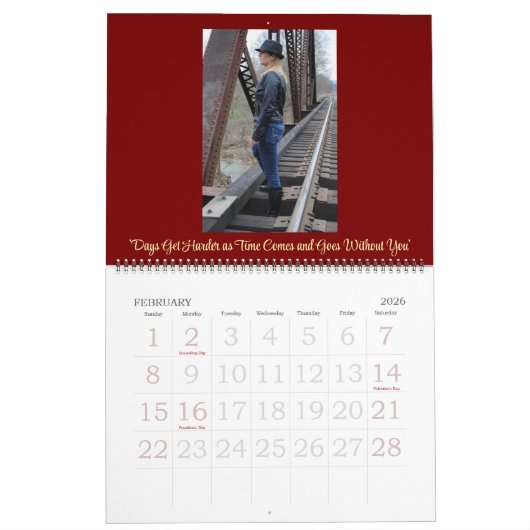 'Femmes d'une époque' ©M&B Artwork 2025 Calendrier (Feb 2026)