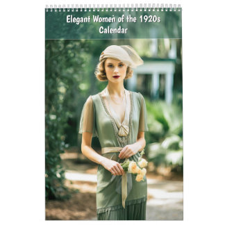 Femmes Élégantes des Années 1920 – Calendrier