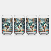 Femmes en action de Breakdancer Silhouette de New  (Dos)