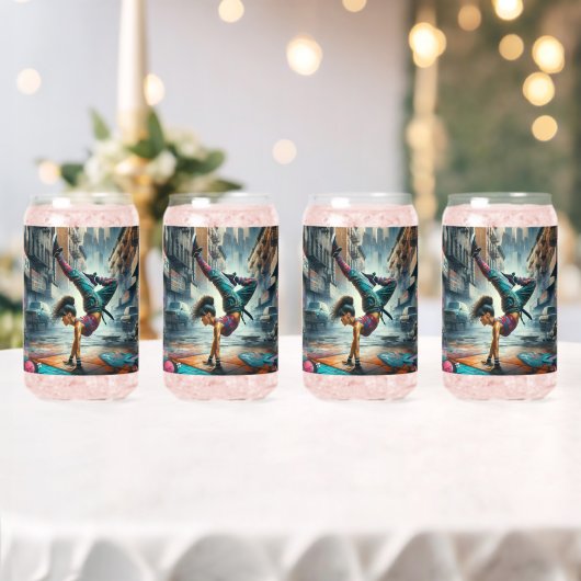 Femmes en action de Breakdancer Silhouette de New  (Insitu (Mariage))