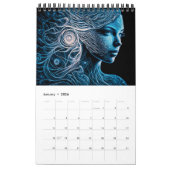 Femmes en détail Calendrier 12 mois (pages simples (Jan 2026)