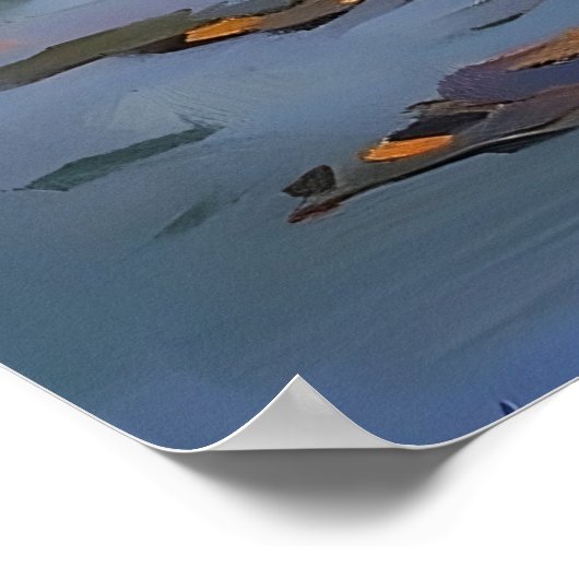 Femmes en Robe Rose Poster Art Imprimer Mur Art (Coin)