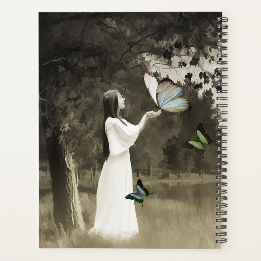 Femmes et papillons (Dos)