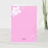 Femmes Fidèles de la Bible Carte de la Fête des Mè (Dos)