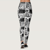 Femmes Histoire Noire Leggings (Dos)