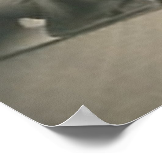 femmes japonaises assises sur une affiche (Coin)