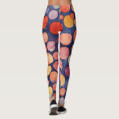 femmes leggings avec points folka (Dos)