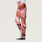 femmes leggings tourbillons de satin peachy (Gauche)