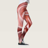 femmes leggings tourbillons de satin peachy (Droite)