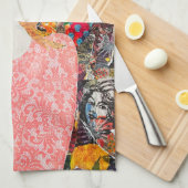 Femmes Médias mixtes Inspirationnel Art Serviette  (Quart Plié)