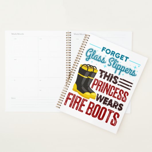 Femmes Pompiers Cette Princesse Porte Des Bottes D (Devant avec enveloppe)