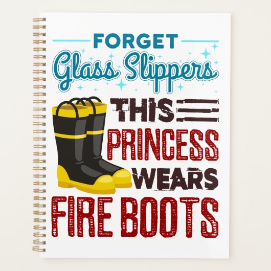 Femmes Pompiers Cette Princesse Porte Des Bottes D (Devant)