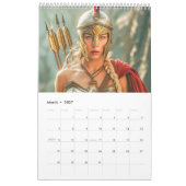 Femmes Puissantes de la Grèce Antique – Calendrier (Mar 2027)