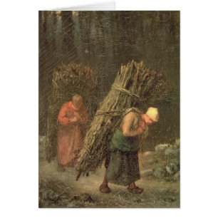 Femmes rurales avec la broussaille, c.1858