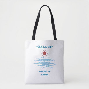 Femmes Sac Sea La Vie Souvenirs d'Été Vintage Plag