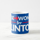 FEMMES SAGES POUR CLINTON 11oz. Tasse (Centre)