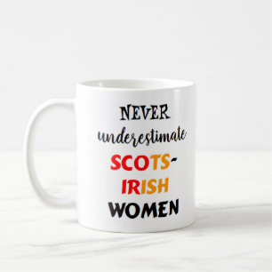 femmes scots-irlandaises tasse à café