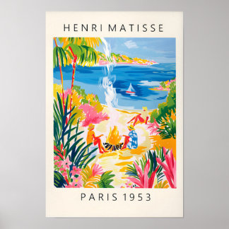 Femmes sur la plage Matisse décoration murale, déc