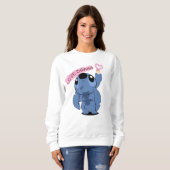 Femmes sweat - shirts à capuche Ohana Stitch (Devant entier)