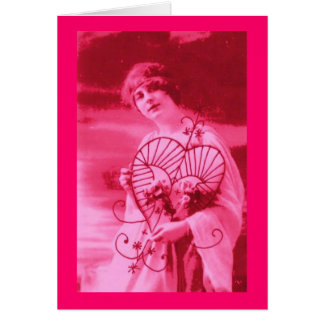Femmes vintage au cœur