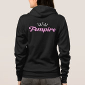 FEMPIRE Logo Front & Back Pink Hoodie (Achterkant)